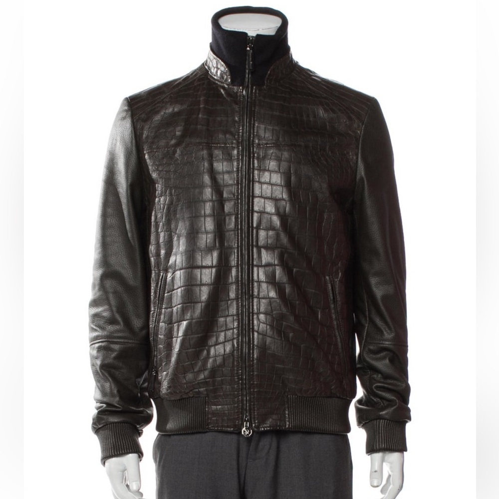 Stefano Ricci Leather Jacket